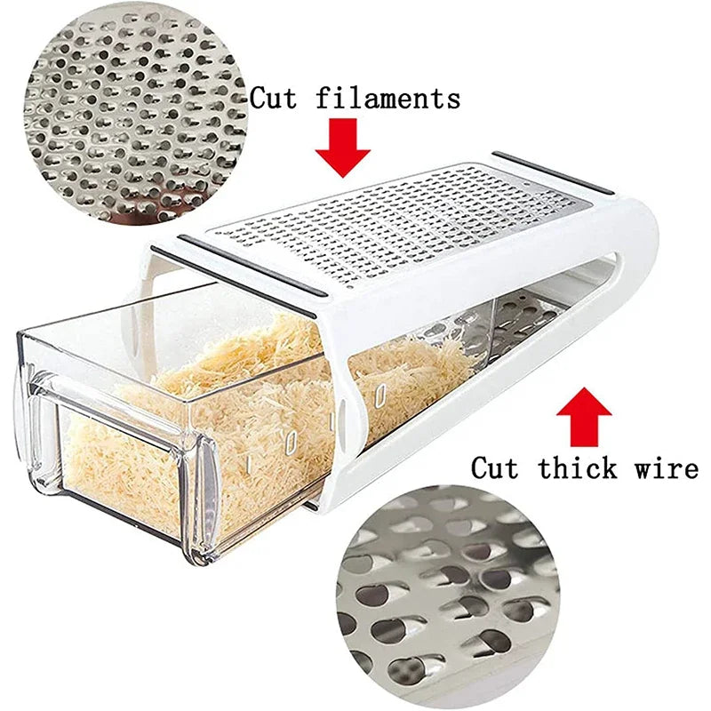 Double-sided Grater with Cutter Box