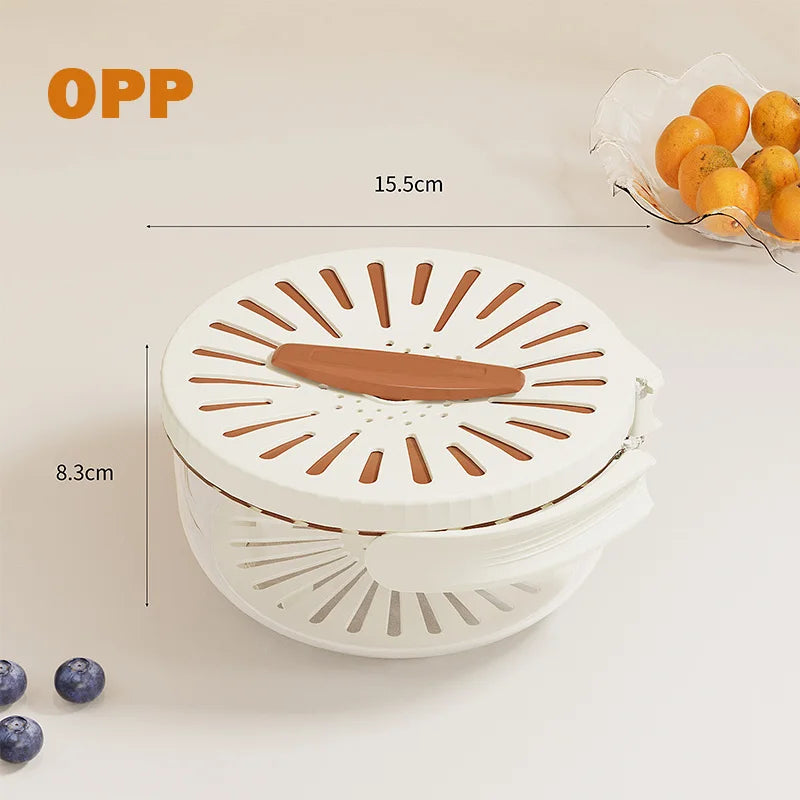 Fruit Strainer with Storage Lid
