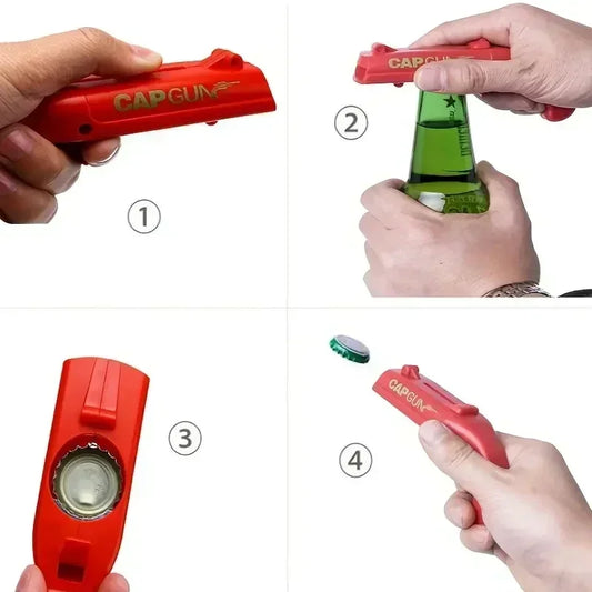Beer Bottle Cap Launcher