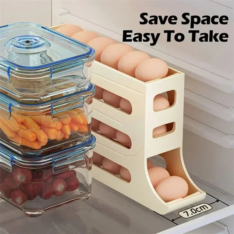 4 Tier Egg Storage Organizer