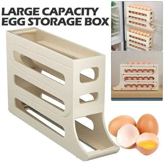 4 Tier Egg Storage Organizer