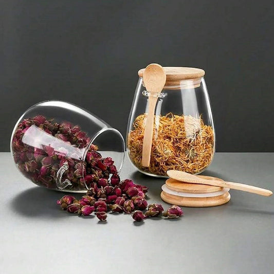 Glass Jar with Lid