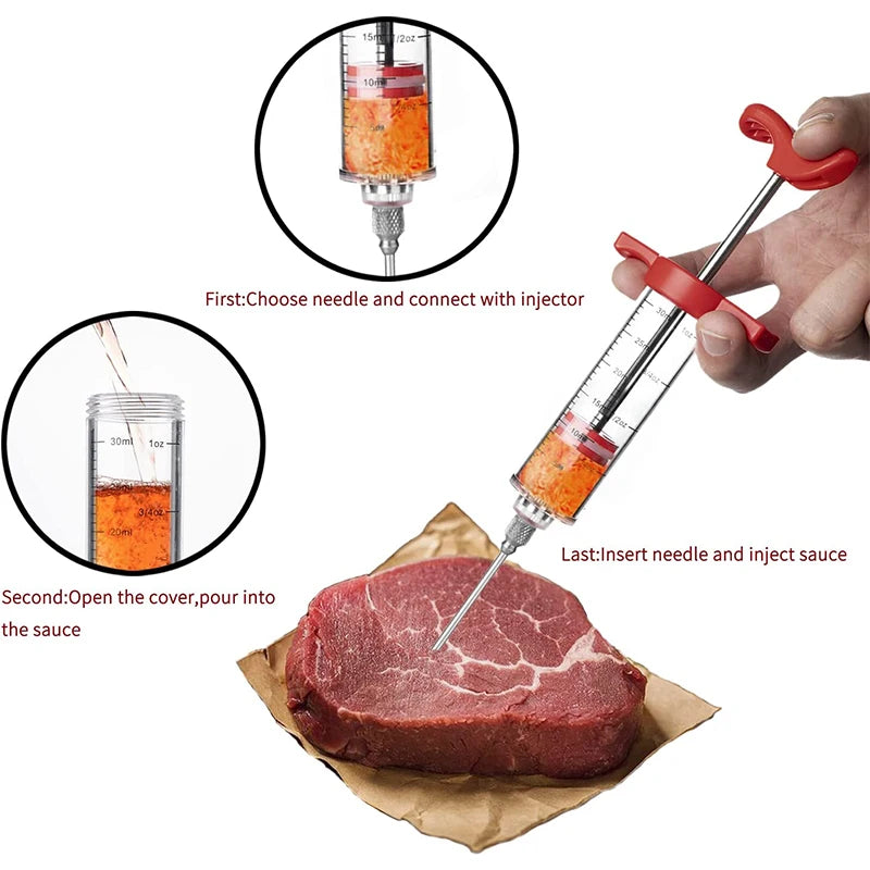 Meat Injector Syringe