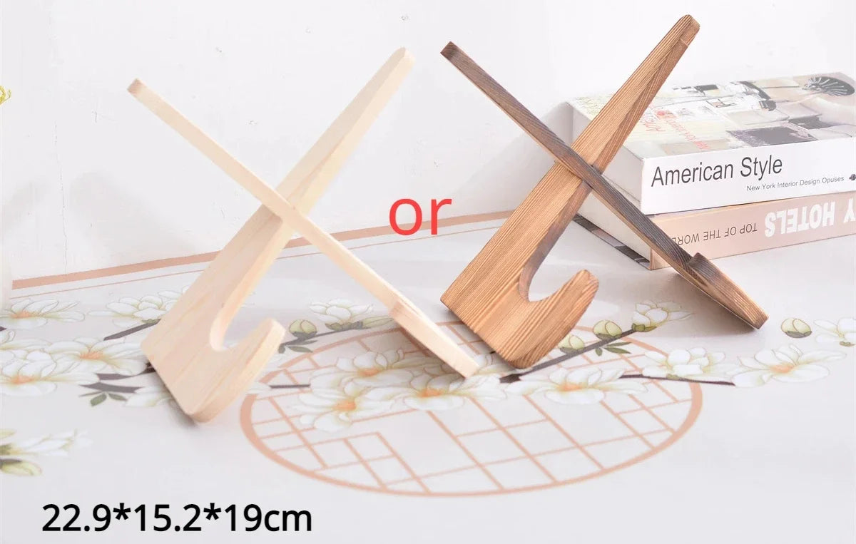 Wooden Recipe Book Stand