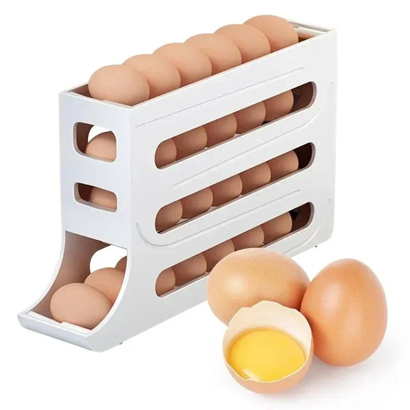 4 Tier Egg Storage Organizer