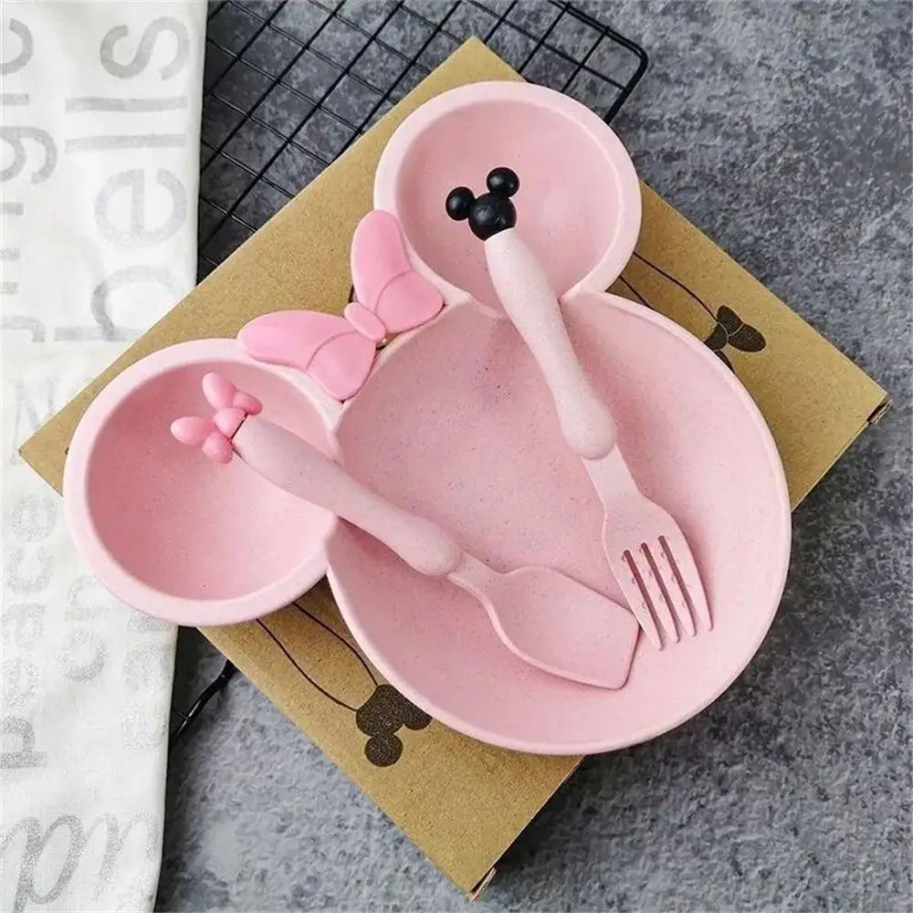 3 Pcs Childrens Tableware Set