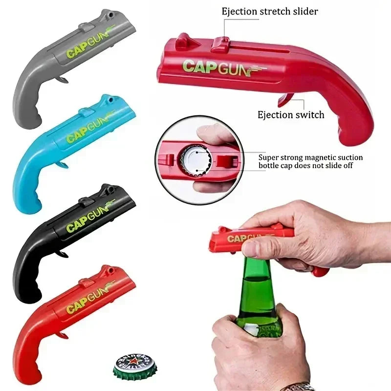 Beer Bottle Cap Launcher