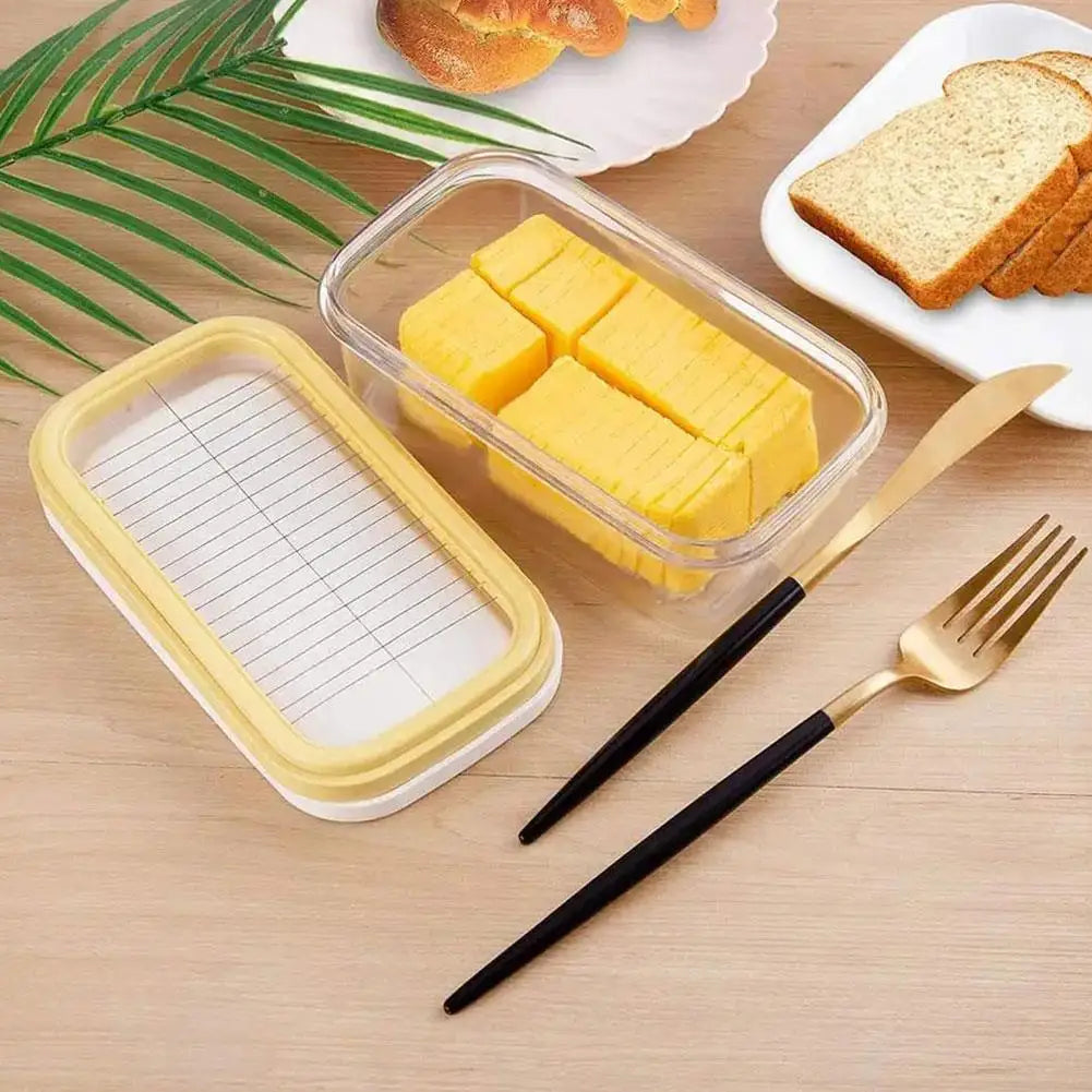 Butter Box With Lid Slicers