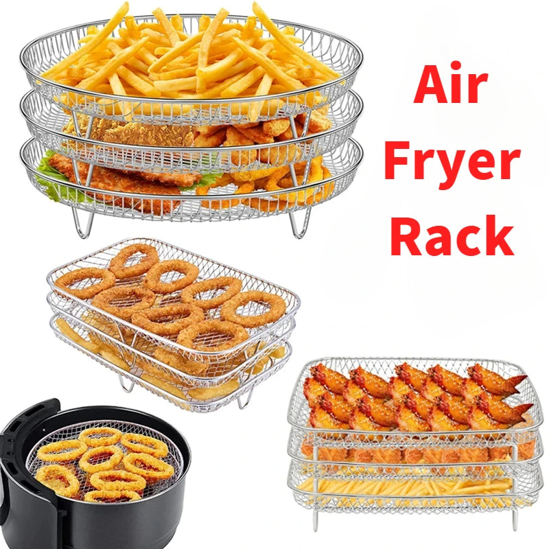 3-layers Air Fryer Rack