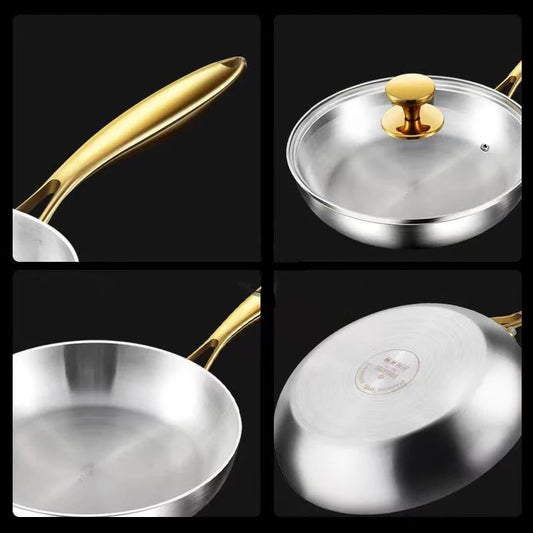 24cm 316 Stainless Steel Frying Pan