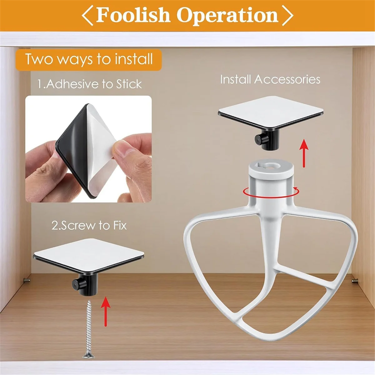 Stand Mixer Attachment Holders