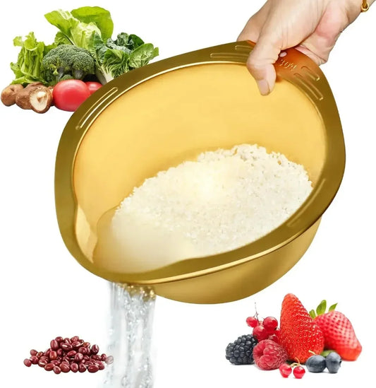 Gold Fruit & Veg Strainer
