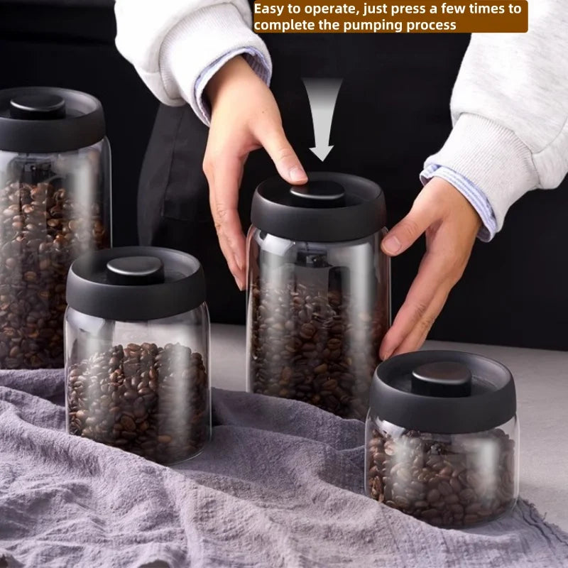 Vacuum Coffee Bean Storage - 1.8l