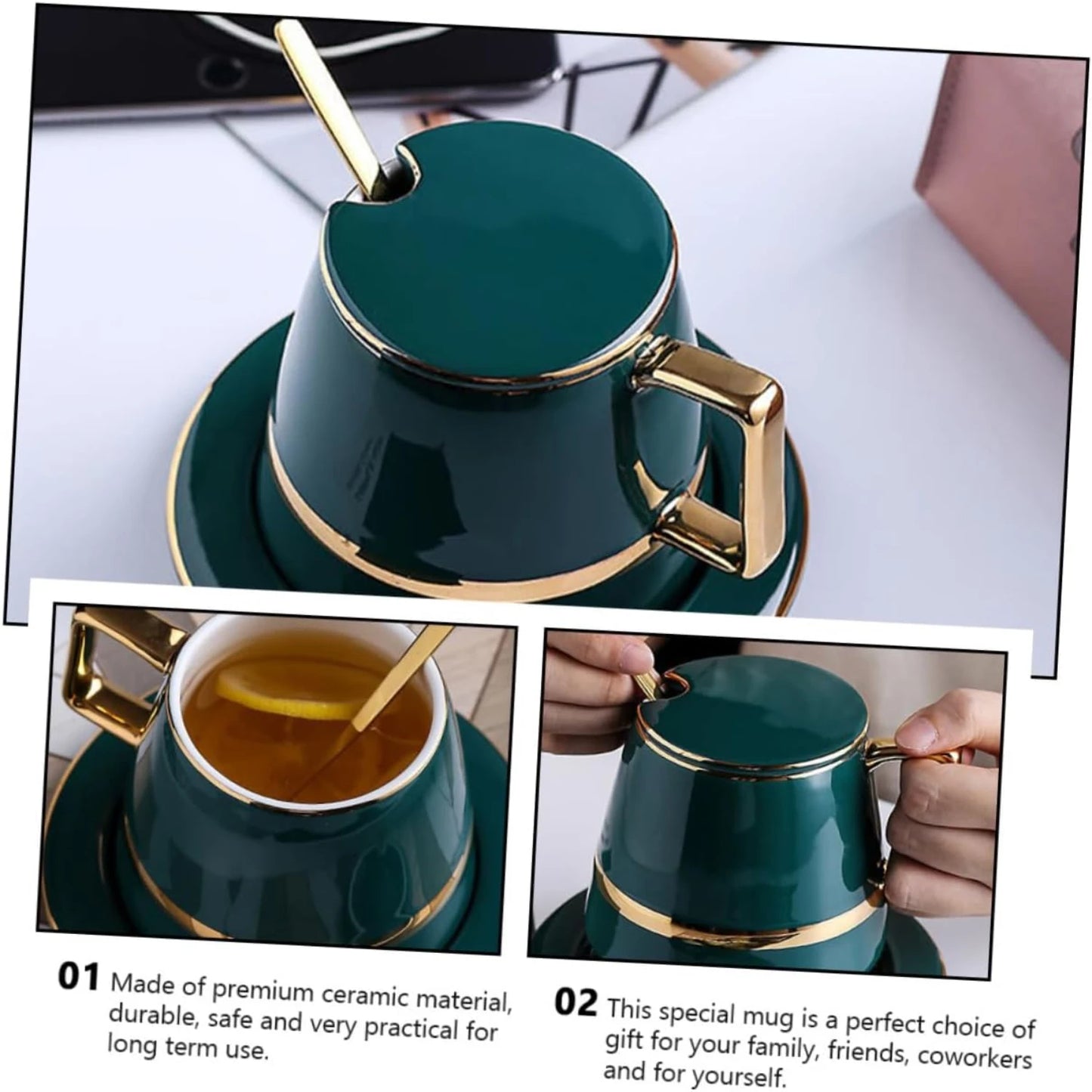 Luxurious Coffe Cup Set