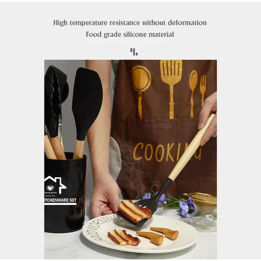 12-Piece Silicone Utensil Set