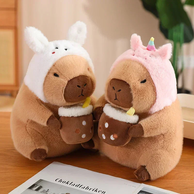 Kawaii Capybara Bread Plush Toy