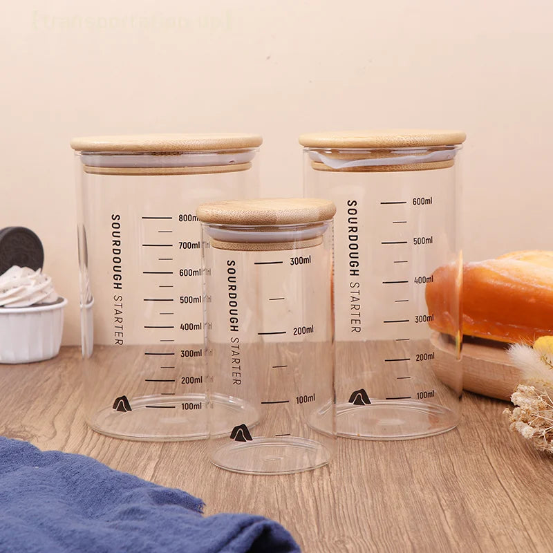 300/600/900ml Sourdough Starter Jar