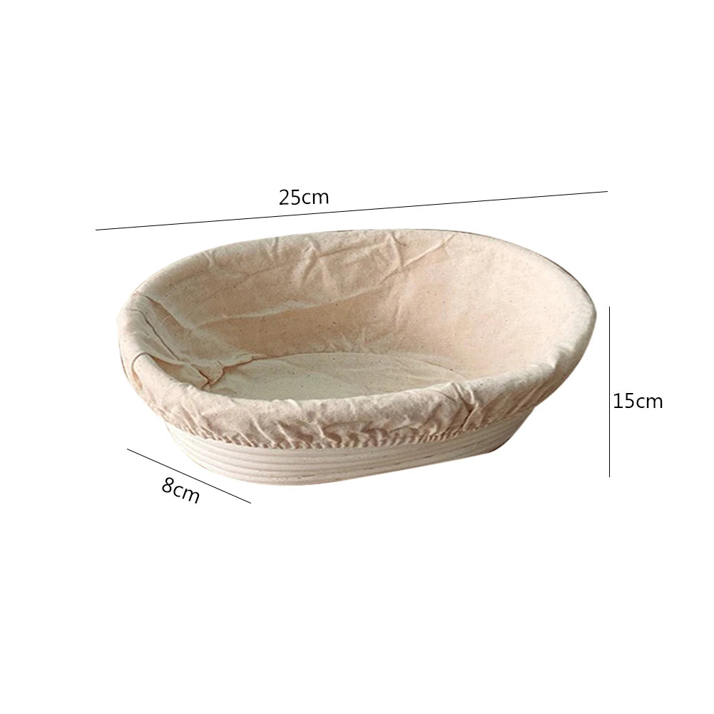 Oval Baking Banneton Proofing Baskets