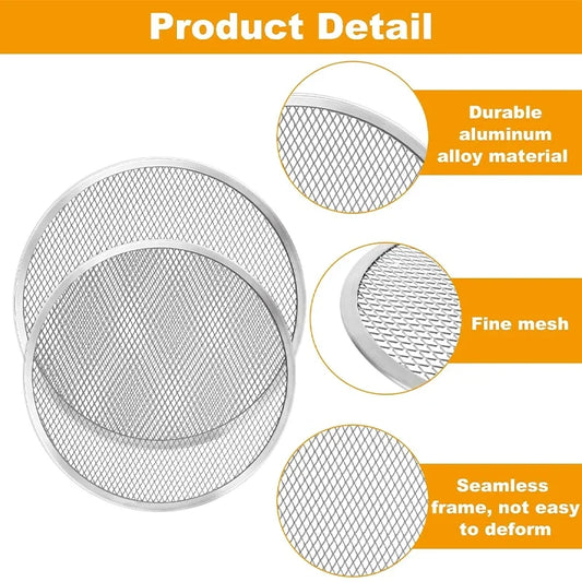 8' Mesh Pizza Pan
