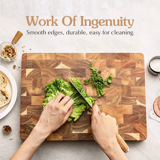Acacia Ends Chopping Board