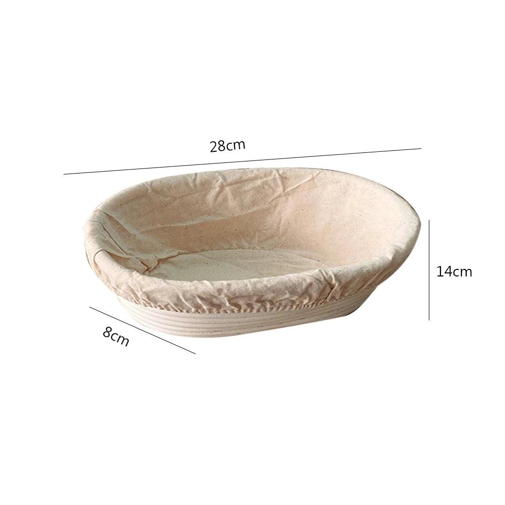 Oval Baking Banneton Proofing Baskets