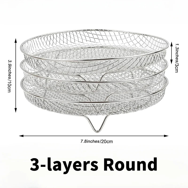3-layers Air Fryer Rack