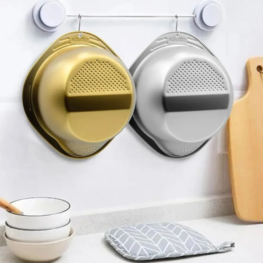 Gold Fruit & Veg Strainer