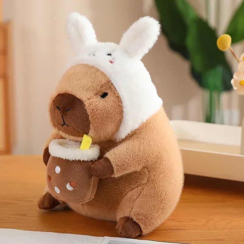 Kawaii Capybara Bread Plush Toy