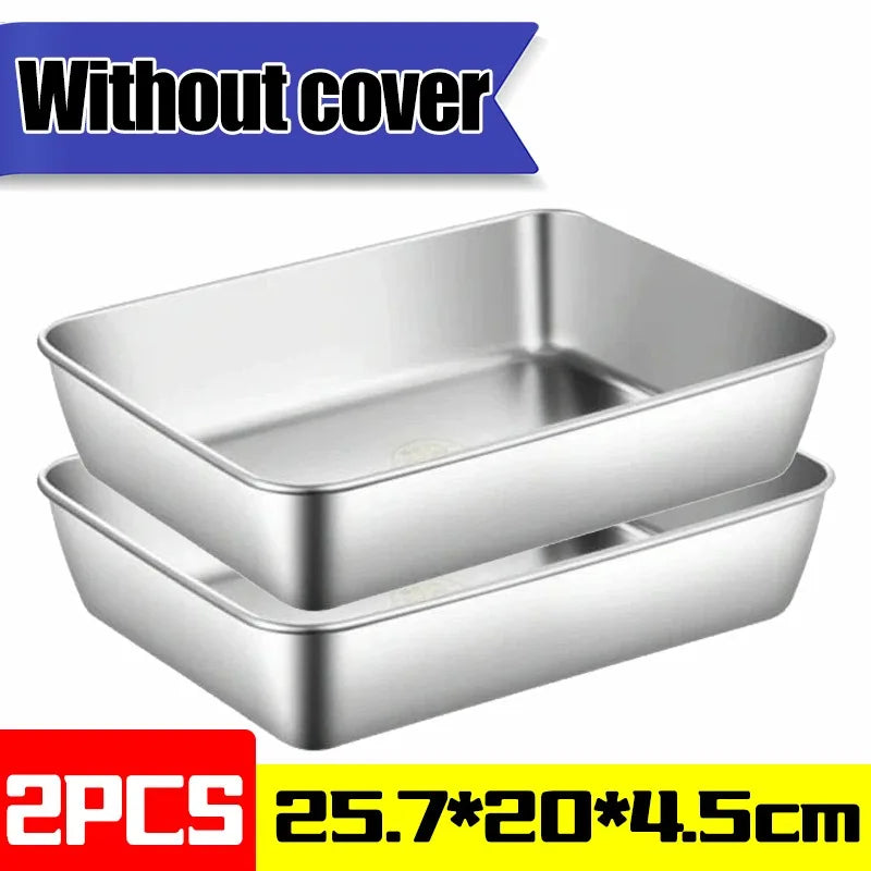 Stainless Steel Storage Crisper