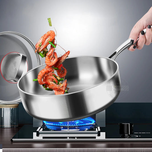 20cm Stainless Frying Pan