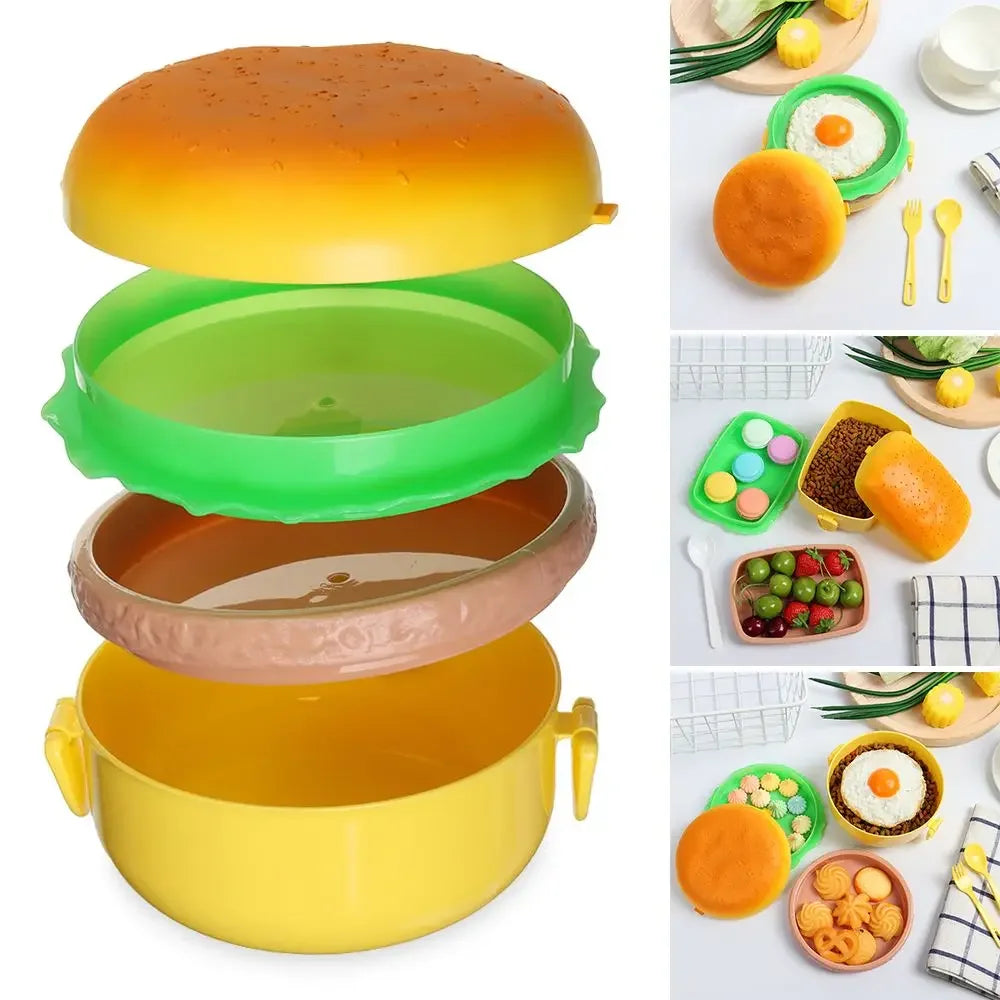 Hamburger Lunch Box