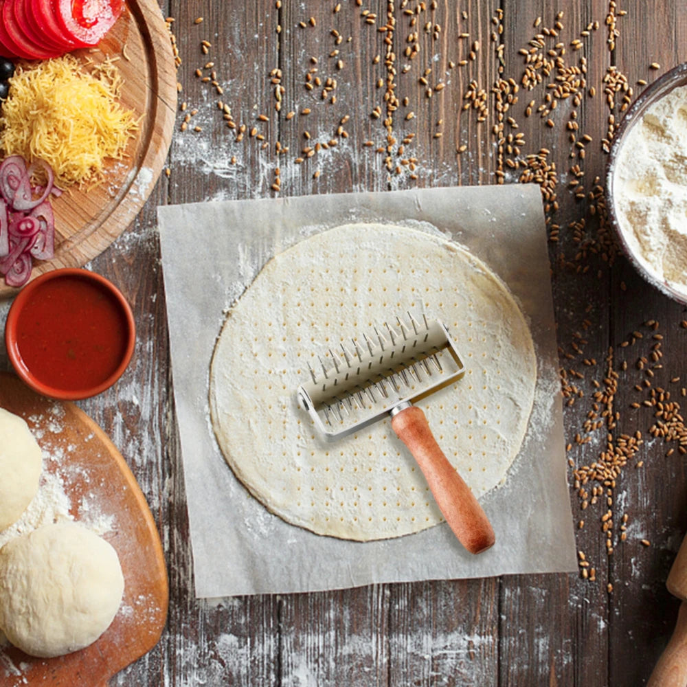 Stainless Steel Pizza Bread Needle Puncher