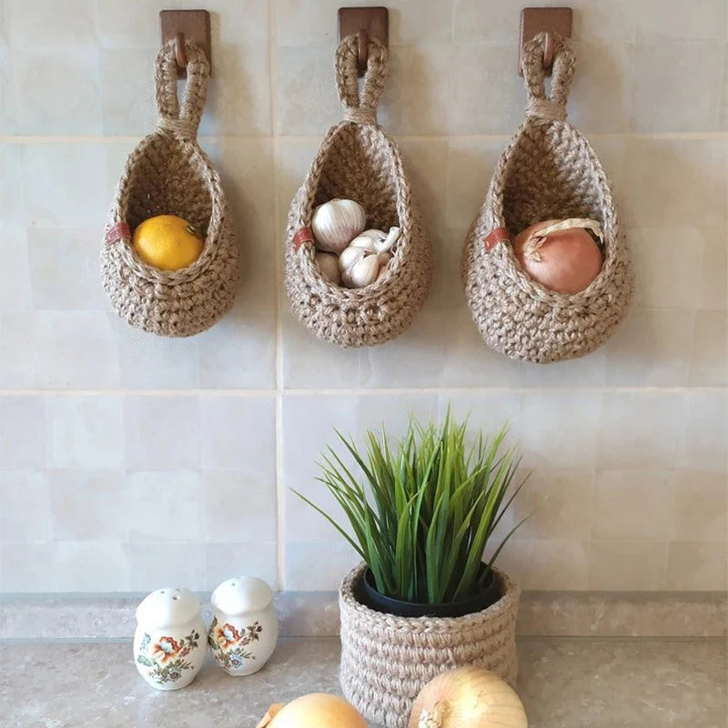 Hand-woven Wall Basket