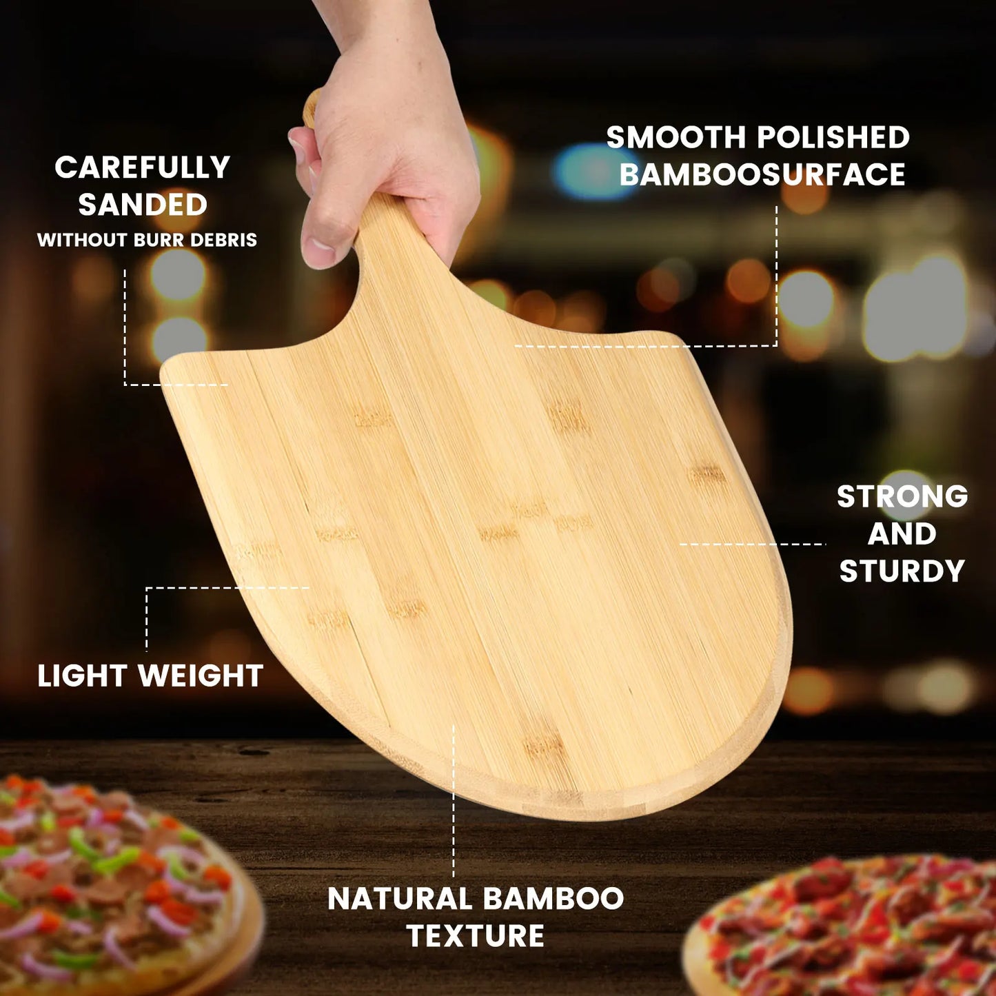 Medium Bamboo Pizza Peel