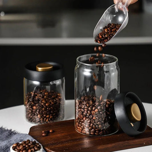 Vacuum Coffee Bean Storage - 1.2L
