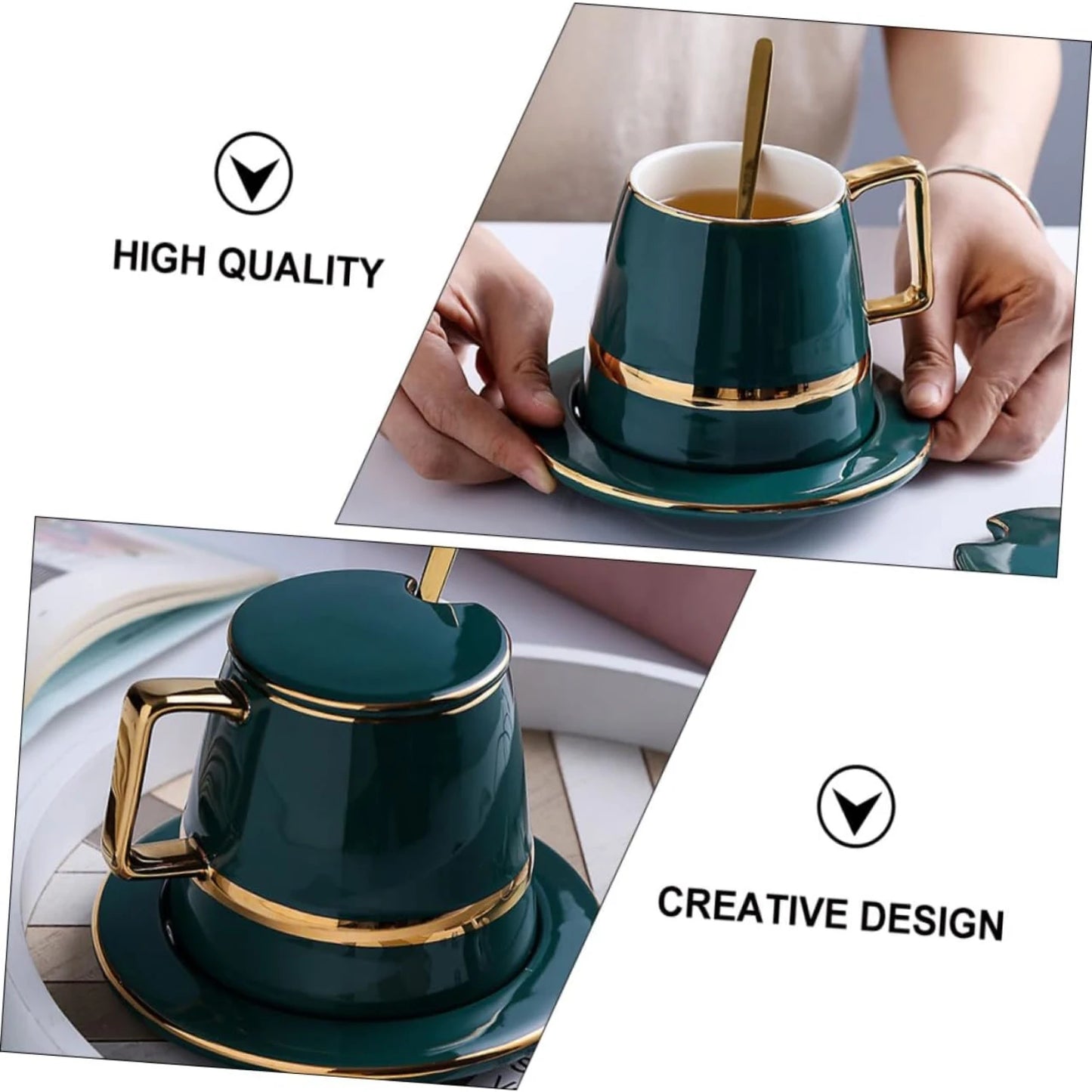 Luxurious Coffe Cup Set