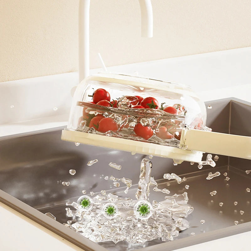 Fruit Strainer with Storage Lid