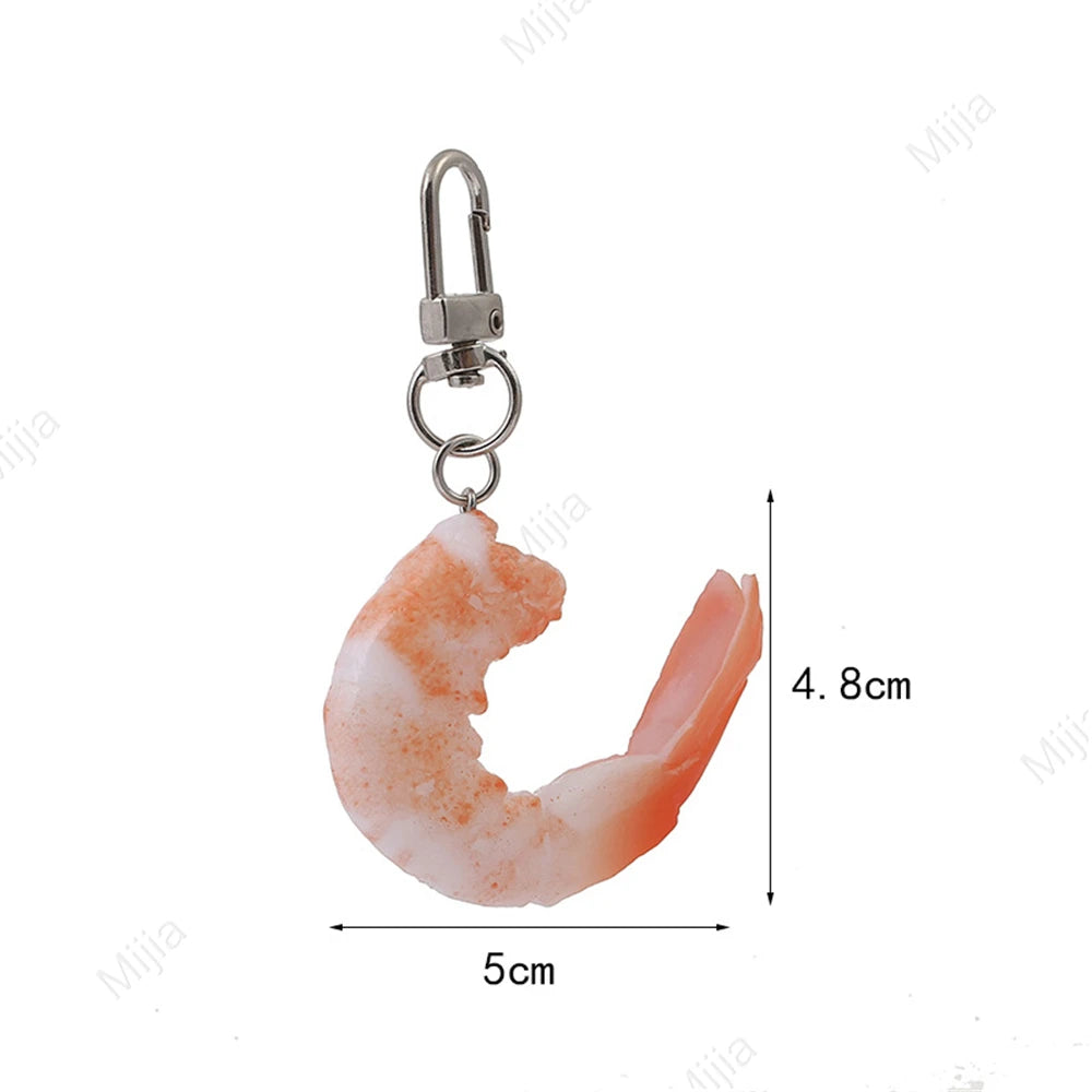 Prawn Key Ring
