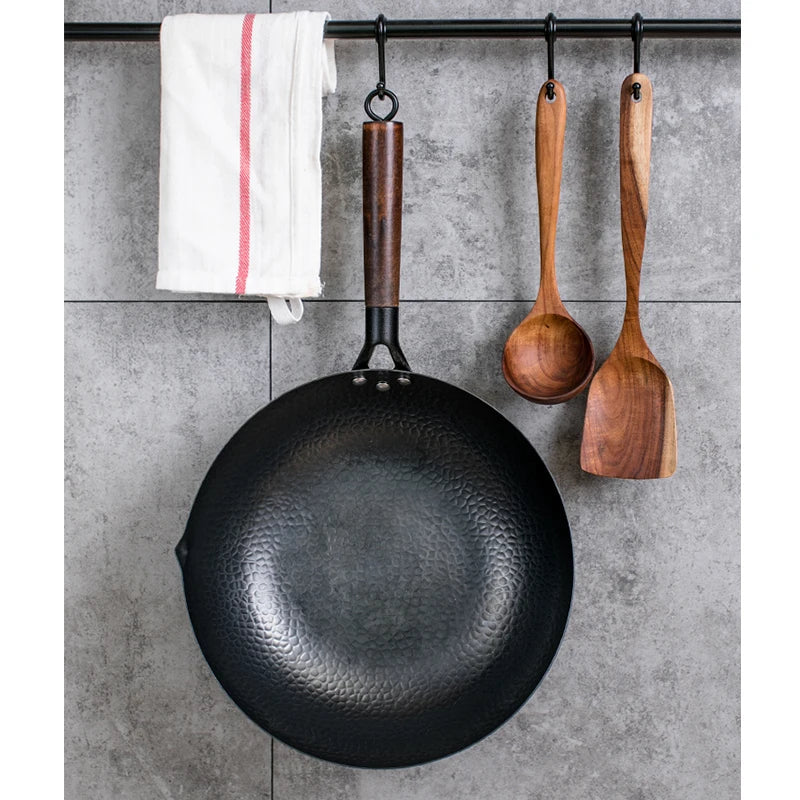 Pure Iron Wok - 32cm