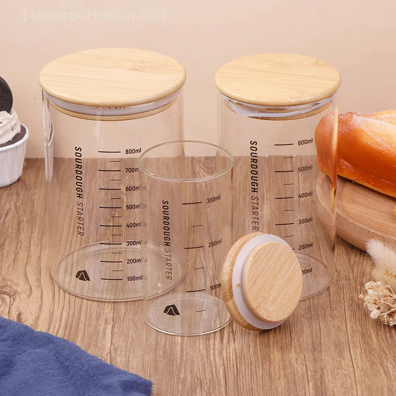 300/600/900ml Sourdough Starter Jar