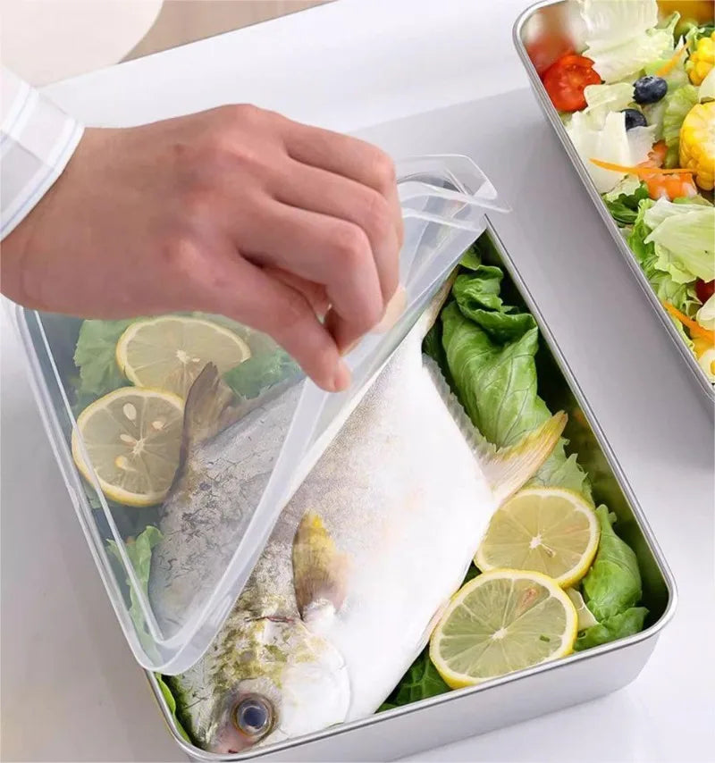 Stainless Steel Storage Crisper