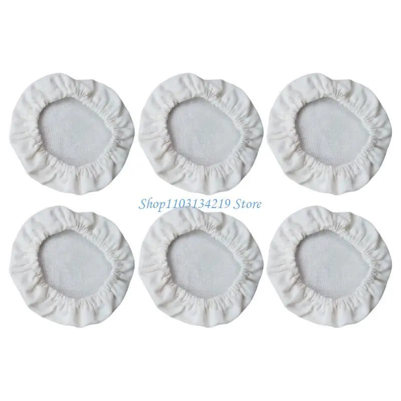 6pcs Elastic Cotton Covers for Sourdough Fermentation