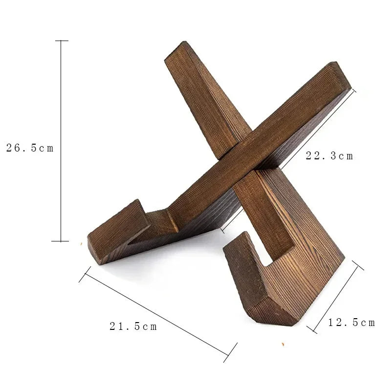 Wooden Recipe Book Stand