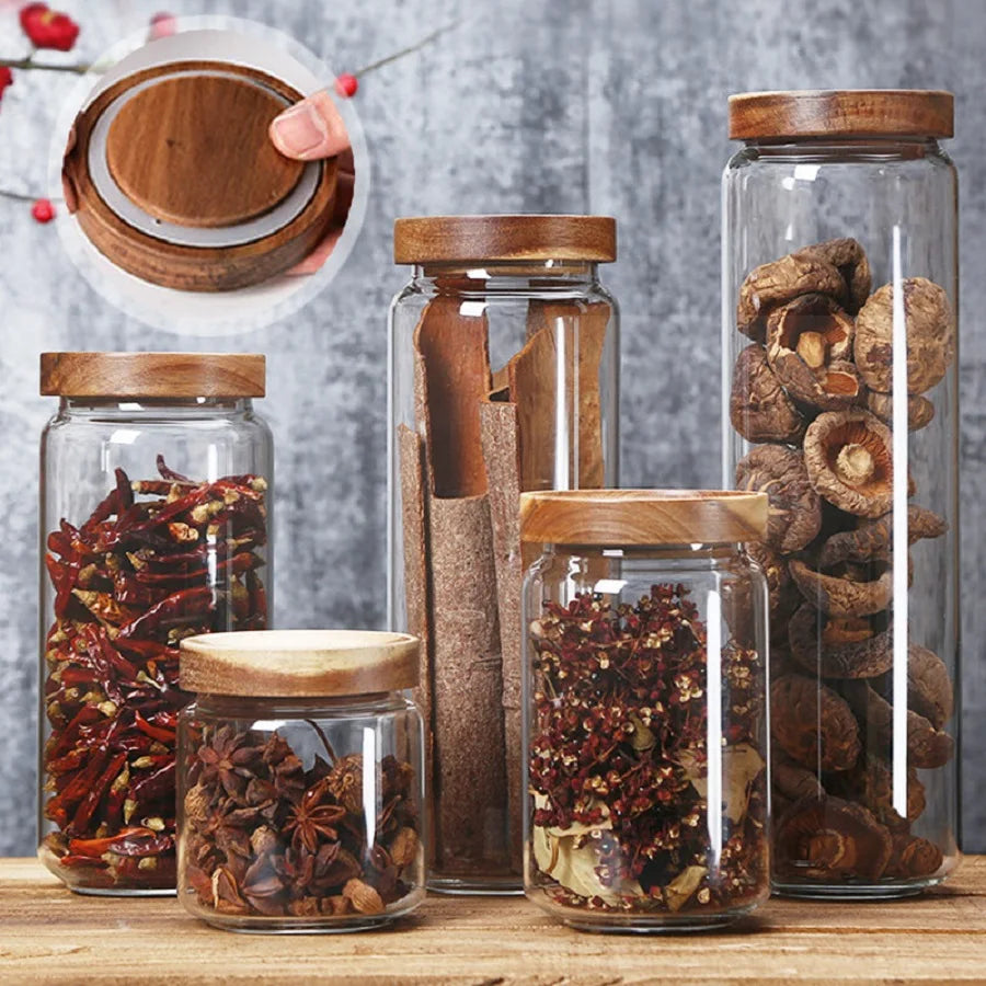 Glass Storage Jars