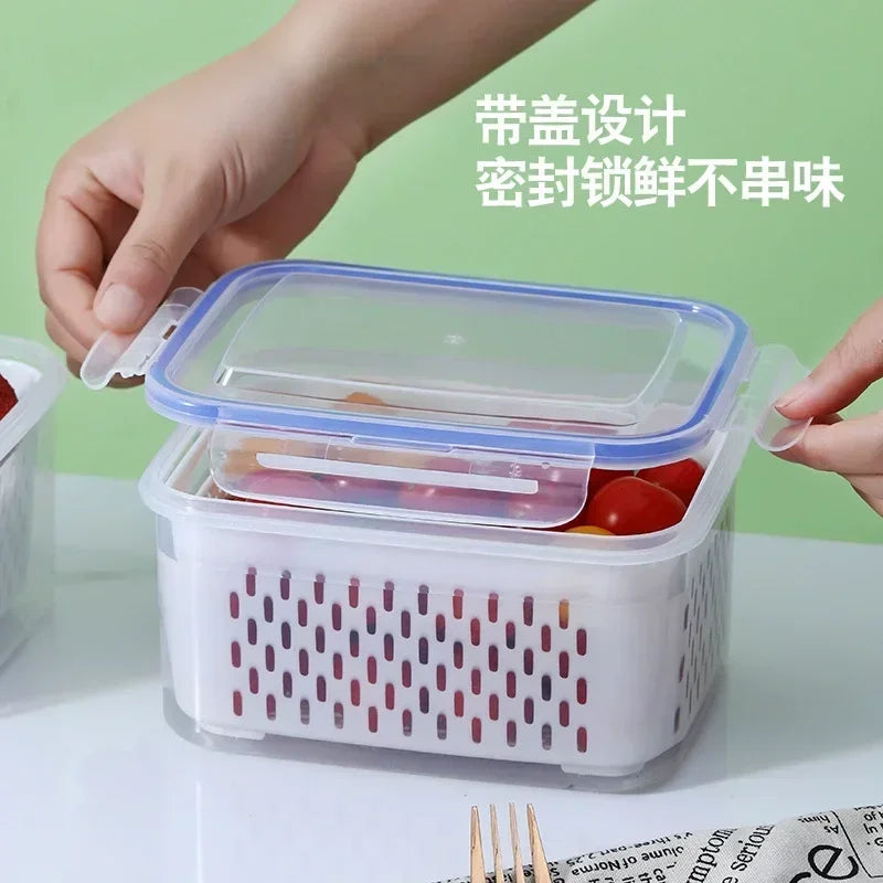 3Pack Fridge Storage Containers