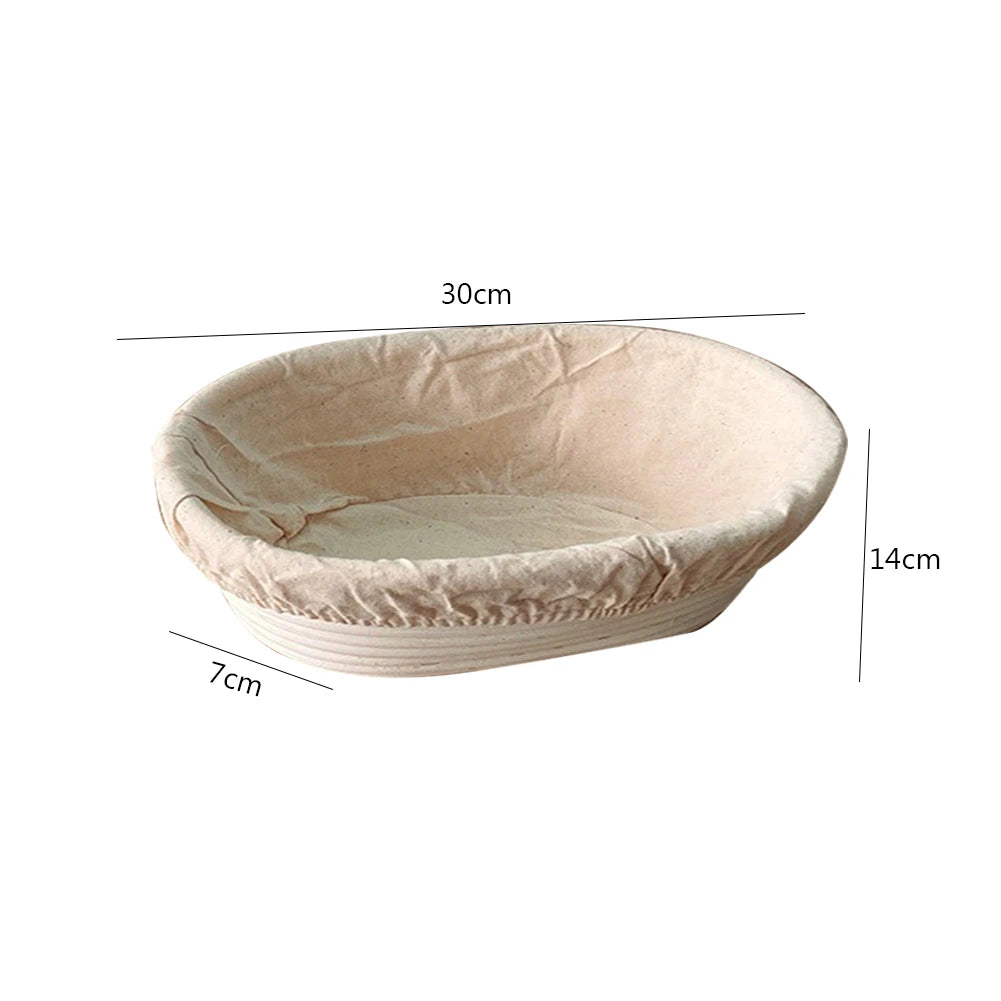 Oval Baking Banneton Proofing Baskets