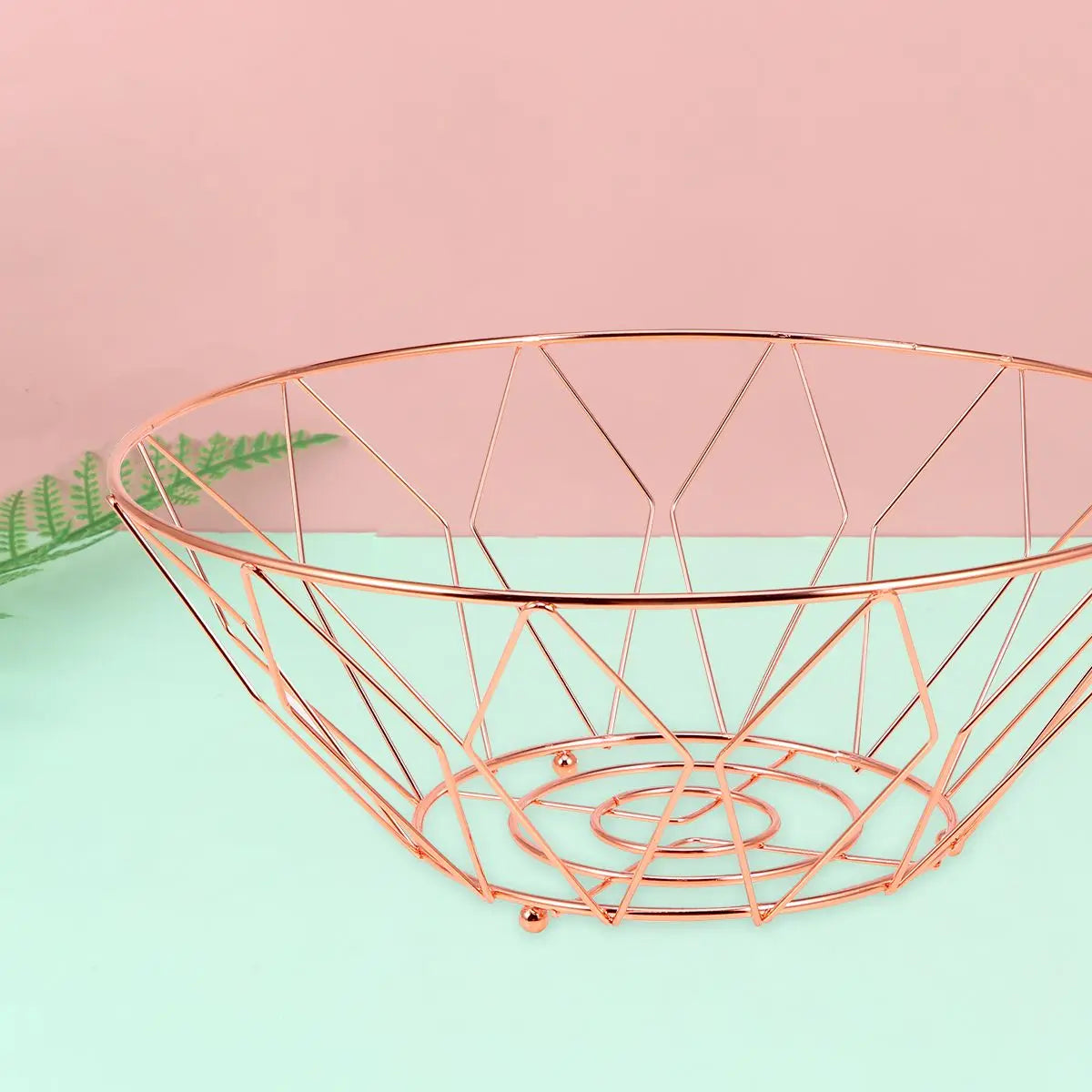 Rose Gold Fruit Bowl