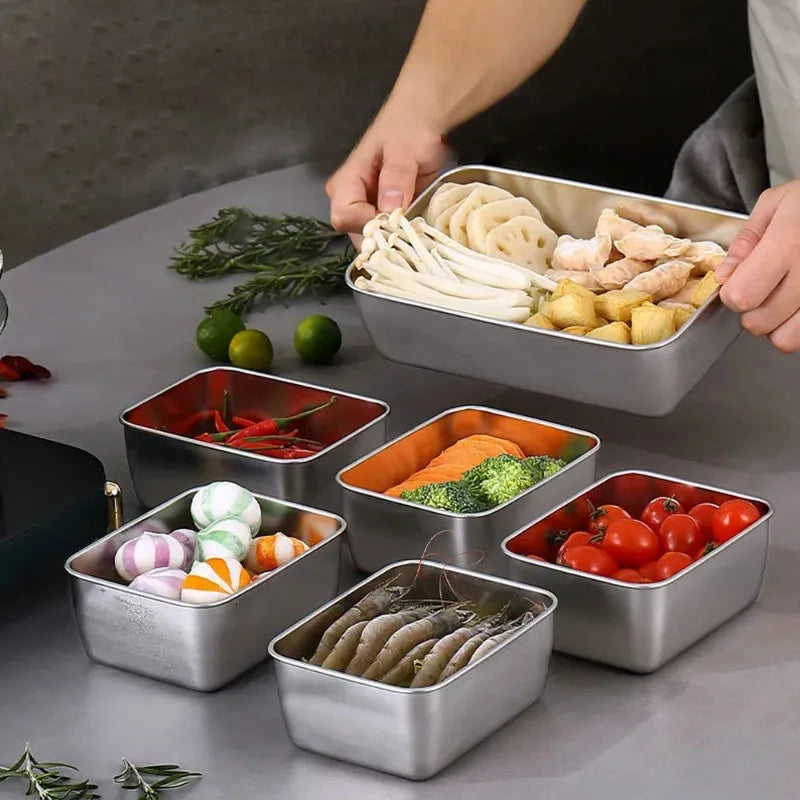 Stainless Steel Storage Crisper