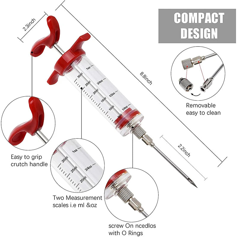 Meat Injector Syringe