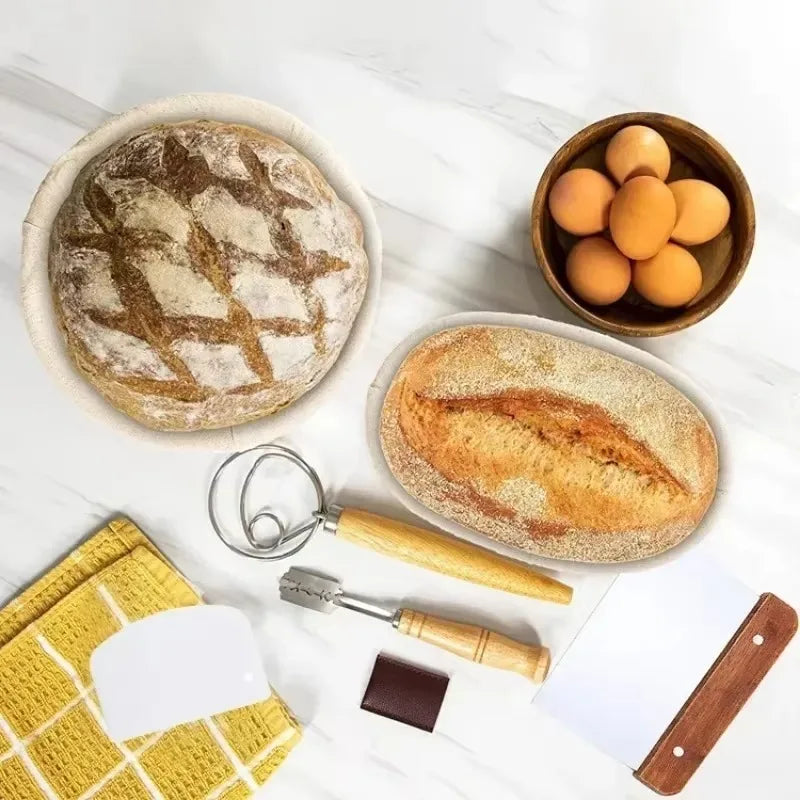 Sourdough Bread Fermentation Basket Set